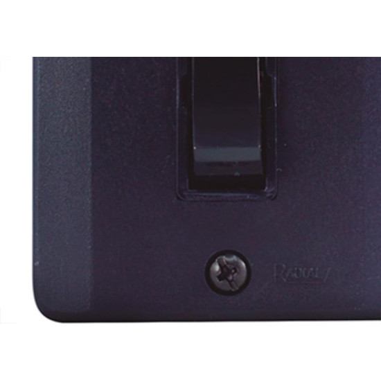 Sistema X Radial Preto 1Int Simp C/Cx1905002