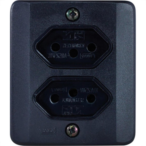 Sistema X Radial Preto 2Tom 20A C/Caixa 1905215