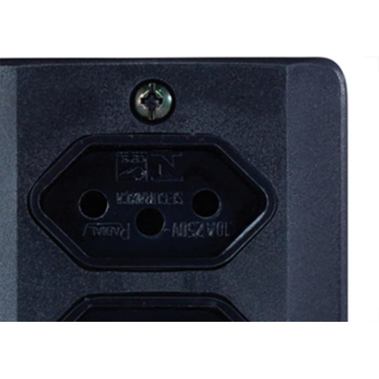 Sistema X Radial Preto 2Tom 20A C/Caixa 1905215