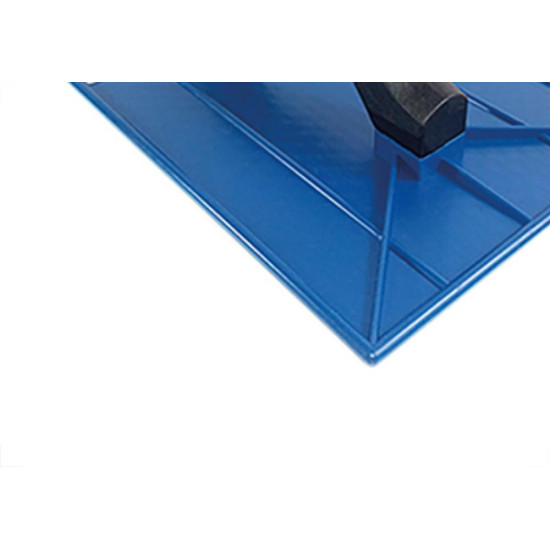 Desempenadeira Pvc Galo Azul Corrugada 18X30 818 Desempenadeira Pvc Galo Azul Corrugada 18X30 818