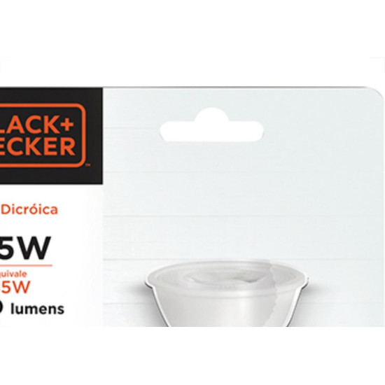 Lampada Dicroica 4,5W Led Mr16 6500K B_D Gu10