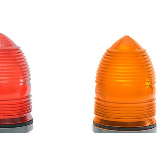 Sinalizador Duplo.Alum Olivo Amarelo/Vermelho Sinalizador Duplo.Alum Olivo Amarelo/Vermelho
