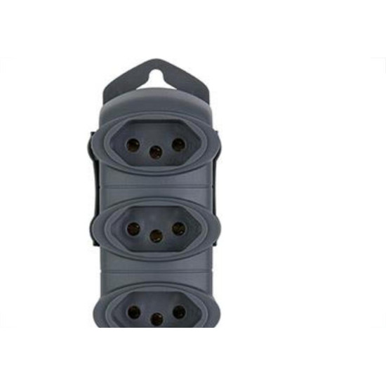 Tomada Barra Daneva Quadr 2P+T 20A Graf Tomada Barra Daneva Quadr 2P+T 20A Graf
