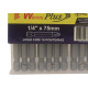 Jogo Ponteira Waves Phil 1/4X75Mm 10P Jogo Ponteira Waves Phil 1/4X75Mm 10P