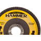 Disco Flap Hammer 4.1/2 X120 Zirconia