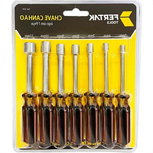 Jogo Chave Canhao Fertak 7Pc 2650 Jogo Chave Canhao Fertak 7Pc 2650