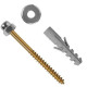 Parafuso P/Vaso Latonado B12 Ws - Kit C/20 Unidades Parafuso P/Vaso Latonado B12 Ws - Kit C/20 Unidades