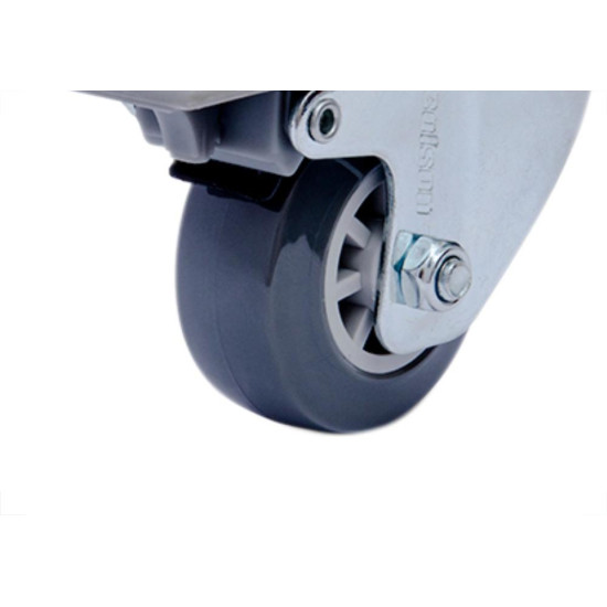 Rodizio Placa Gir.Cinza 50Mm/2 C/F.Colson Rodizio Placa Gir.Cinza 50Mm/2 C/F.Colson