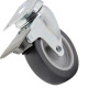 Rodizio Placa Gir.Cinza 75Mm/3 C/F.Colson Rodizio Placa Gir.Cinza 75Mm/3 C/F.Colson