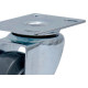Rodizio Placa Gir.Cinza 50Mm/2 S/F.Colson Rodizio Placa Gir.Cinza 50Mm/2 S/F.Colson