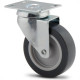 Rodizio Placa Gir.Cinza 75Mm/3 S/F.Colson Rodizio Placa Gir.Cinza 75Mm/3 S/F.Colson