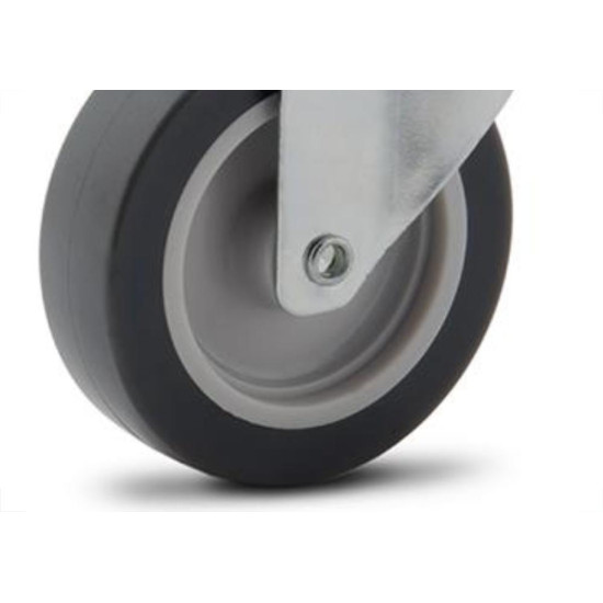 Rodizio Placa Gir.Cinza 75Mm/3 S/F.Colson Rodizio Placa Gir.Cinza 75Mm/3 S/F.Colson