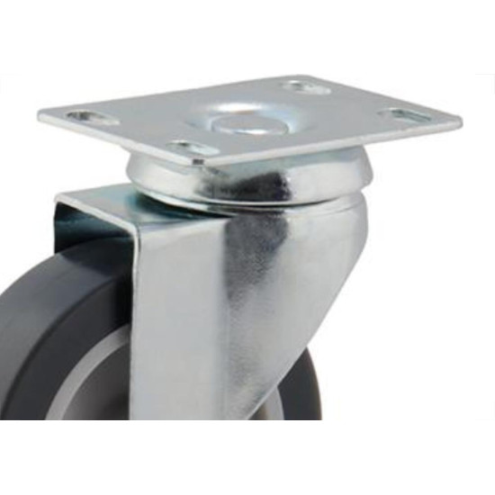 Rodizio Placa Gir.Cinza 75Mm/3 S/F.Colson Rodizio Placa Gir.Cinza 75Mm/3 S/F.Colson