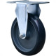 Rodizio Placa Fixa Cinza 100Mm/4 S/F Colson