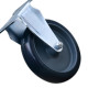 Rodizio Placa Fixa Cinza 100Mm/4 S/F Colson