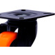 Rodizio Placa Gir.Lr 75Mm/3 S/F Colson