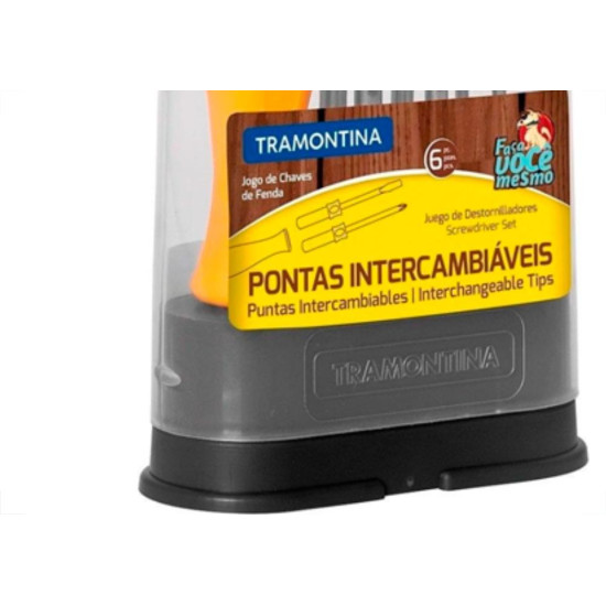 Jogo Chave Fenda/Phil Intercamb.Tram 06P Jogo Chave Fenda/Phil Intercamb.Tram 06P