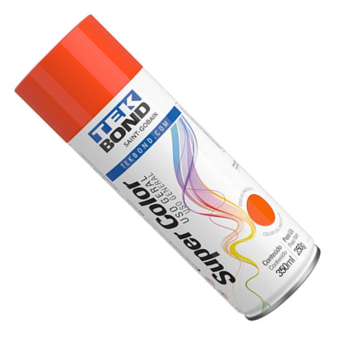 Spray Tekbond Geral Laranja 350Ml Spray Tekbond Geral Laranja 350Ml