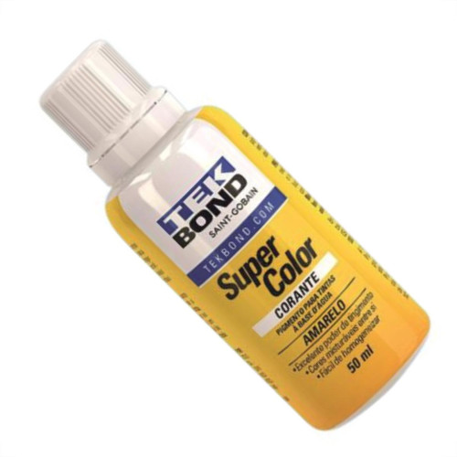 Corante Tekbond Amarelo 50Ml - Kit C/12 Unidades Corante Tekbond Amarelo 50Ml - Kit C/12 Unidades