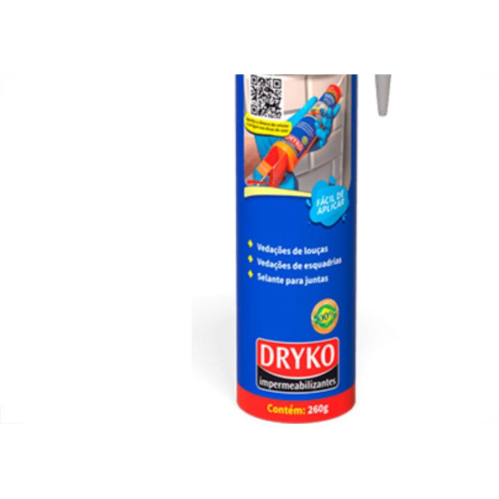 Cola Silicone 260G Dryko Transp Cola Silicone 260G Dryko Transp