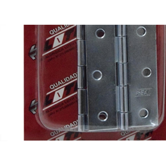 Dobradica Real Zincada 43526 2.1/2 Blist C/3 Dobradica Real Zincada 43526 2.1/2 Blist C/3