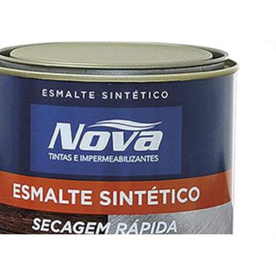 Tinta Esmalte. 1/4 (900ml) Sintetico Nova Preto Tinta Esmalte. 1/4 (900ml) Sintetico Nova Preto