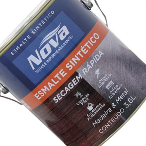 Tinta Esmalte. Galao 3,6 Litros Sintetico Nova Branco Tinta Esmalte. Galao 3,6 Litros Sintetico Nova Branco