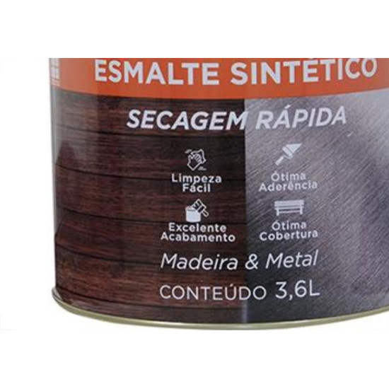 Tinta Esmalte. Galao 3,6 Litros Sintetico Nova Preto Tinta Esmalte. Galao 3,6 Litros Sintetico Nova Preto