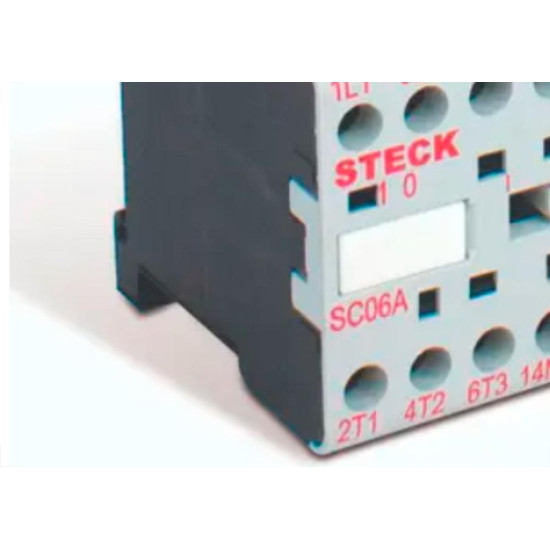 Mini Contator Steck Sc06A 10M 3P 220V Mini Contator Steck Sc06A 10M 3P 220V