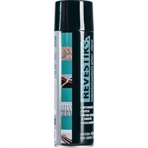 Borracha Liquida Spray Revestik Preto  400Ml/370