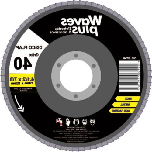 Disco Flap Waves 4.1/2 X 40 Disco Flap Waves 4.1/2 X 40