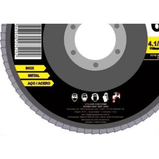 Disco Flap Waves 4.1/2 X 60 Disco Flap Waves 4.1/2 X 60