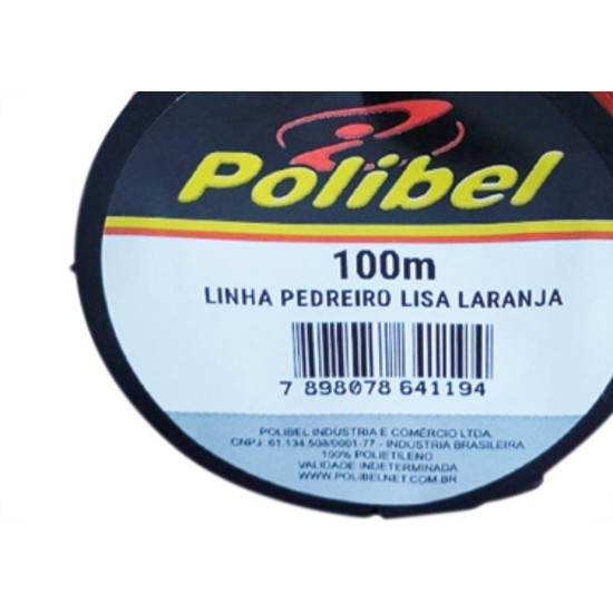 Linha Pedreiro Polibel Lisa Lr C/100Mt - Kit C/12 Unidades Linha Pedreiro Polibel Lisa Lr C/100Mt - Kit C/12 Unidades