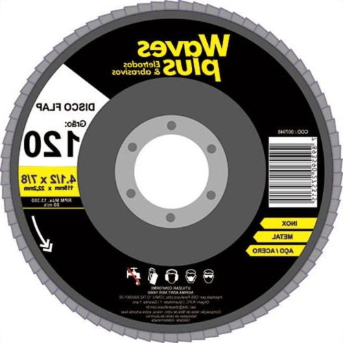 Disco Flap Waves 4.1/2 X120 Disco Flap Waves 4.1/2 X120