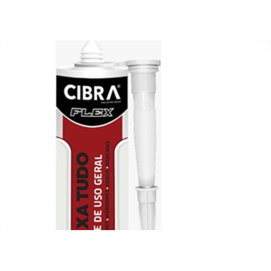 Cola Fixa Tudo Cibra 400G Branco Cola Fixa Tudo Cibra 400G Branco