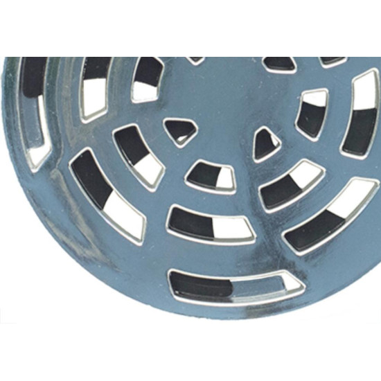 Grelha Plast Red 10 Rotatoria Cromado Luconi Grelha Plast Red 10 Rotatoria Cromado Luconi