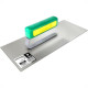 Desempenadeira Aco Inox Liso Galo 12X29 113 Cabo A Desempenadeira Aco Inox Liso Galo 12X29 113 Cabo A