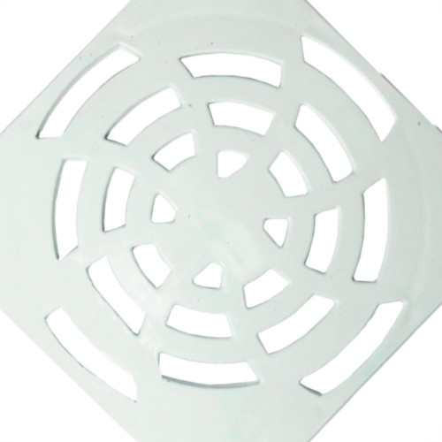 Grelha Plast Quadr Branco 10X10 Luconi Grelha Plast Quadr Branco 10X10 Luconi