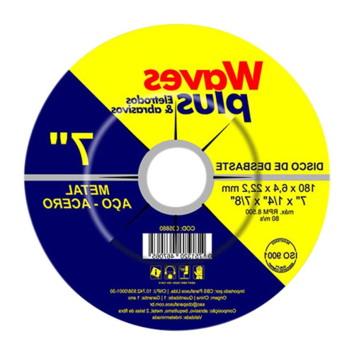 Disco Desbaste Waves 7X7/8 Disco Desbaste Waves 7X7/8