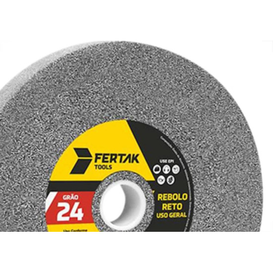 Rebolo Fertak 6 X 3/4 Gr 24