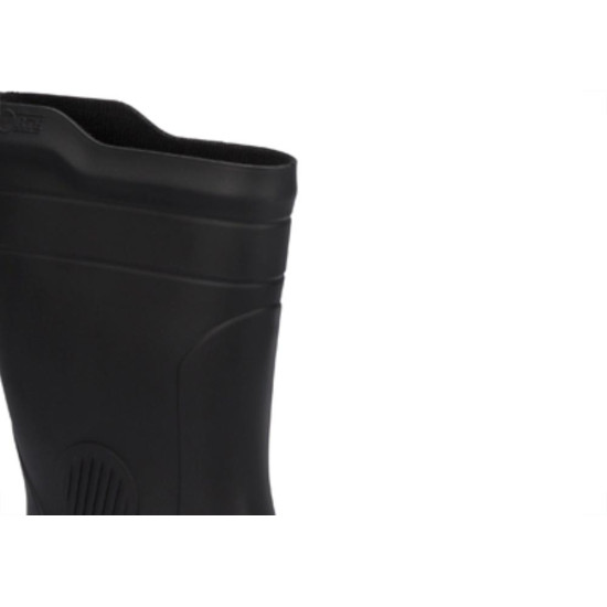 Bota Galocha Pega Forte Preto Cano Medio N.40 S/Forro Bota Galocha Pega Forte Preto Cano Medio N.40 S/Forro