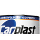 Massa Plastica 400Gr Carplast Preta - Kit C/12 Unidades Massa Plastica 400Gr Carplast Preta - Kit C/12 Unidades