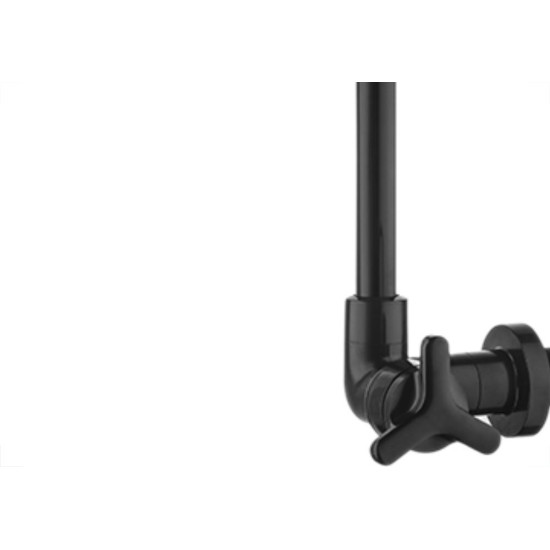 Torneira Abs Herc B.M Sicilia Parede Preto 2911