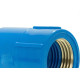 Luva Azul Shiva 3/4 X 1/2 - Kit C/10 Unidades Luva Azul Shiva 3/4 X 1/2 - Kit C/10 Unidades