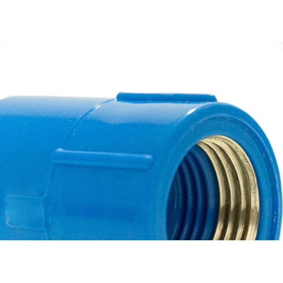 Luva Azul Shiva 3/4 X 3/4 - Kit C/10 Unidades Luva Azul Shiva 3/4 X 3/4 - Kit C/10 Unidades