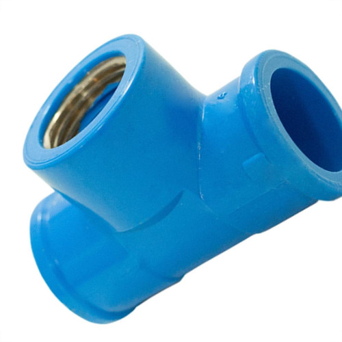 Tee Azul Shiva 3/4 X 1/2 - Kit C/10 Unidades Tee Azul Shiva 3/4 X 1/2 - Kit C/10 Unidades