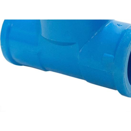 Tee Azul Shiva 3/4 X 1/2 - Kit C/10 Unidades Tee Azul Shiva 3/4 X 1/2 - Kit C/10 Unidades