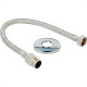 Engate Cromado Flex Alpha 60Cm Malha Inox Engate Cromado Flex Alpha 60Cm Malha Inox