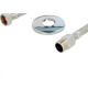 Engate Cromado Flex Alpha 60Cm Malha Inox Engate Cromado Flex Alpha 60Cm Malha Inox