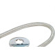Engate Cromado Flex Alpha 60Cm Malha Inox Engate Cromado Flex Alpha 60Cm Malha Inox